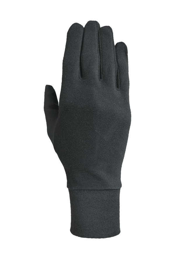 Seirus Heatwave Glove Liner Black - back of hand