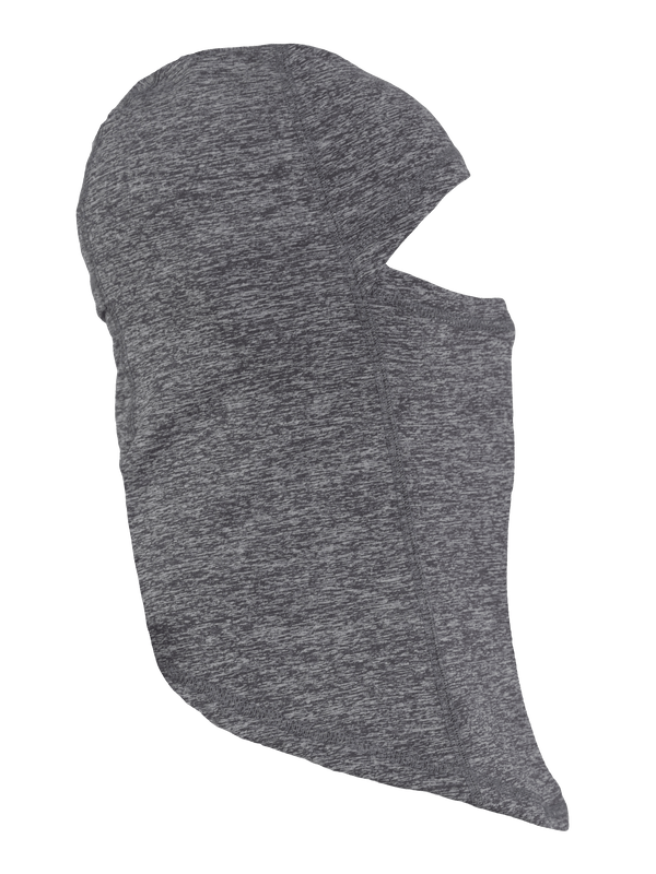 Side view of Comfort Balaclava in heather grey