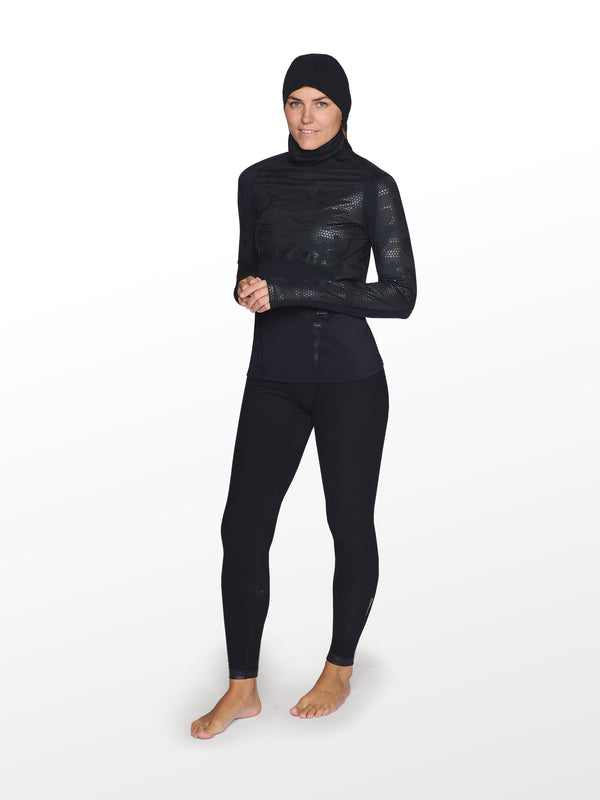 Womens Heatwave™ Body Mapped Base Layer Quick Hoodie Top