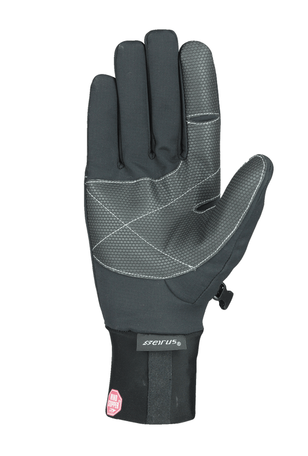 Seirus Soundtouch Gore-Tex Infinium All Weather Gloves Black - palm of hand