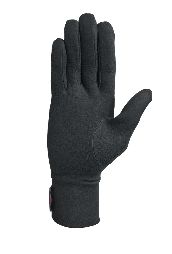 Heatwave Glove Liner Black - Palm of Hand