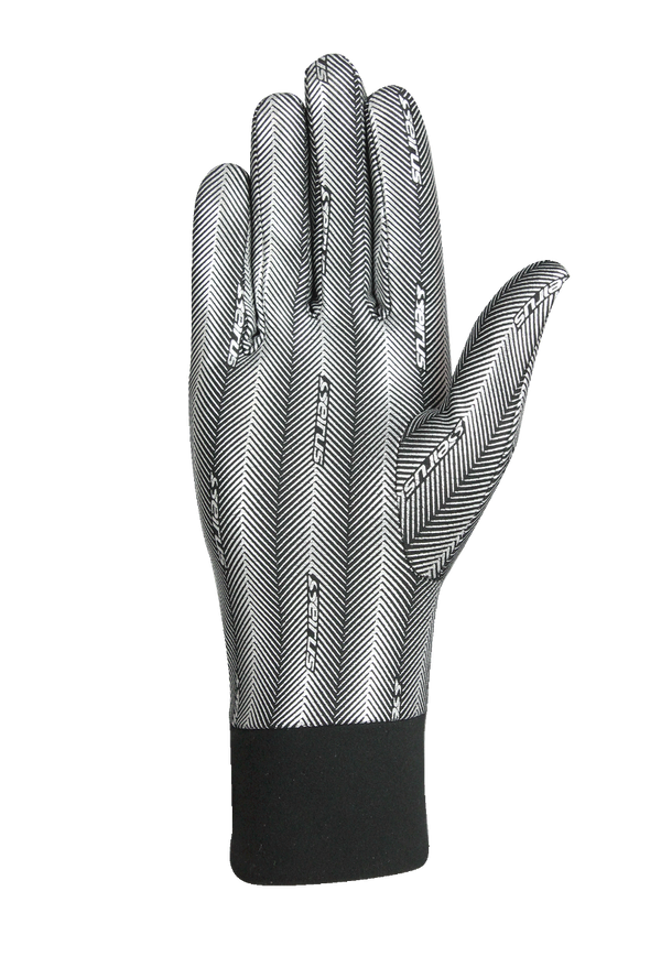 Seirus Heatwave Glove Liner Silver - palm of hand