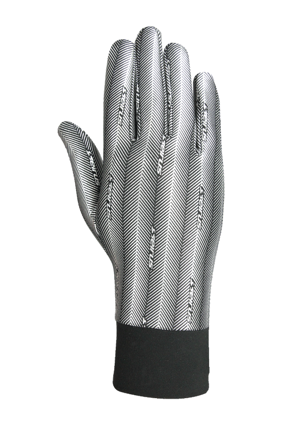 Seirus Heatwave Glove Liner Silver - back of hand