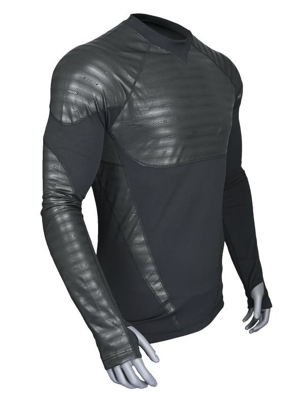 Mens Heatwave Mapped Base Layer Long Sleeve Crew Top