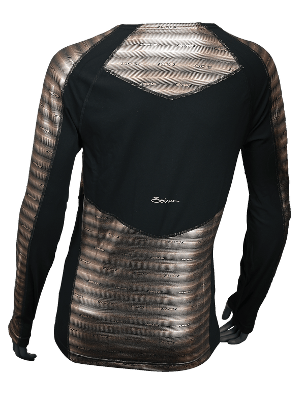 Women's Heatwave Mapped Base Layer Long Sleeve 1/4 Zip Top