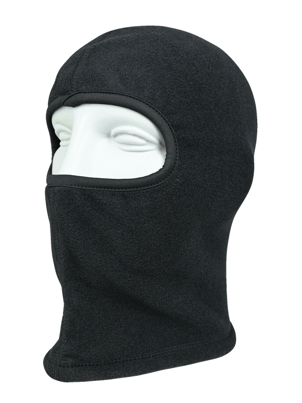 Seirus Balaclava - Black - 45 degree left view