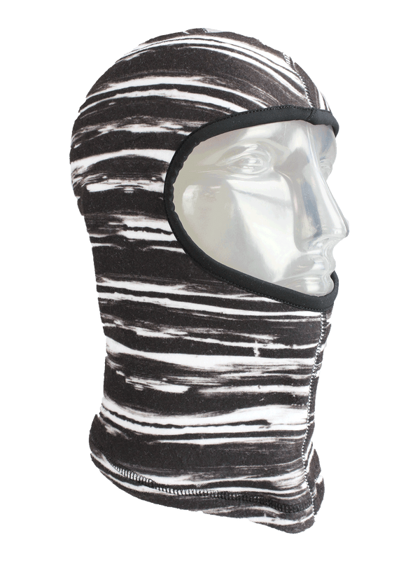 Seirus Balaclava - Shadow Graphite Print - 45 degree right