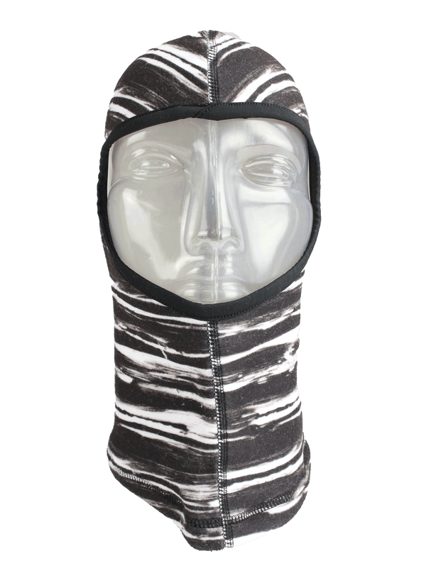 Seirus Balaclava - Shadow Graphite Print - Face forward