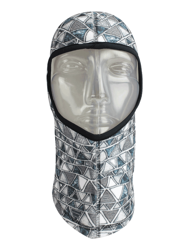 Seirus Balaclava - Triune Teal Print - Face Forward