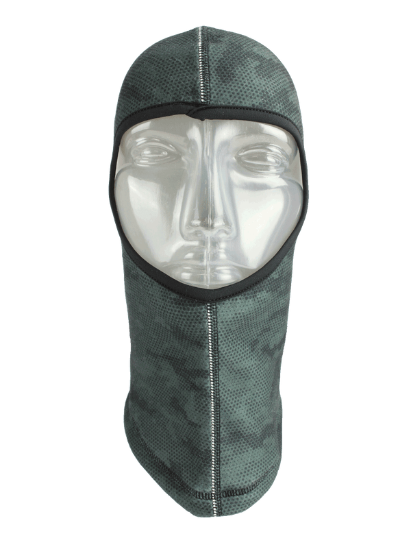 Seirus Balaclava - Olive - Face forward