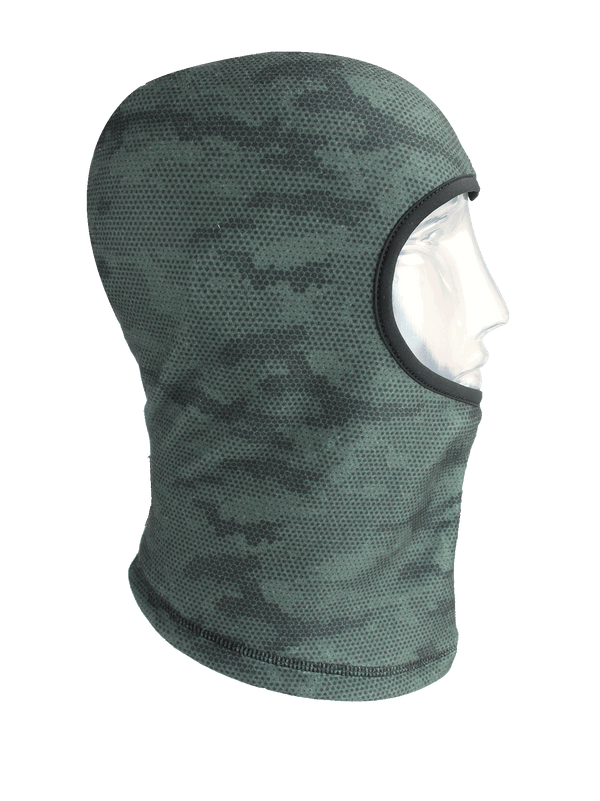 Seirus Balaclava - Olive - Side view