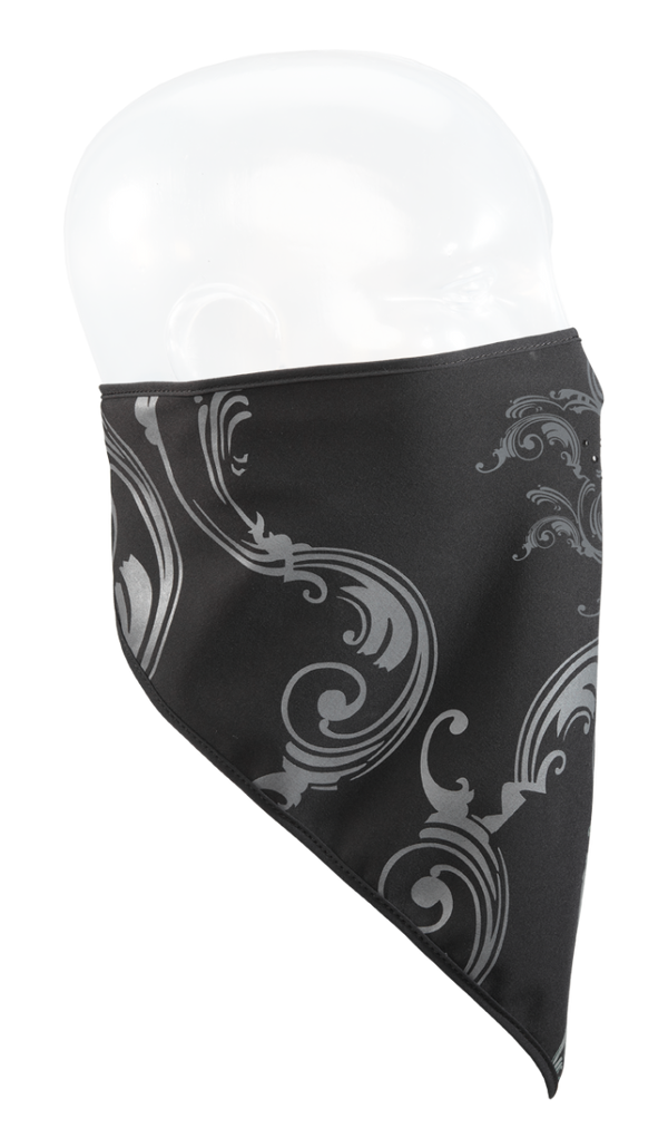 Seirus Classic Bandana scrolls black gray