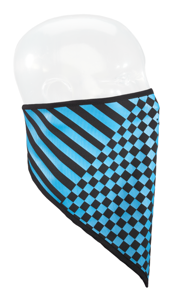 Seirus Classic Bandana cyan checkers