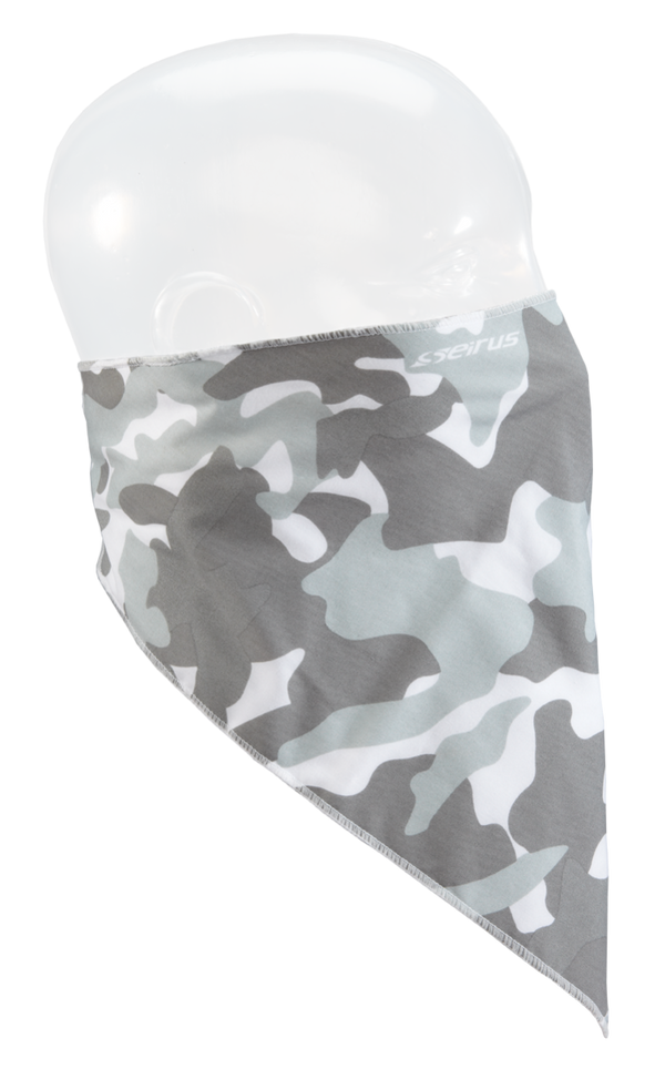 Seirus Classic Bandana white gray camo