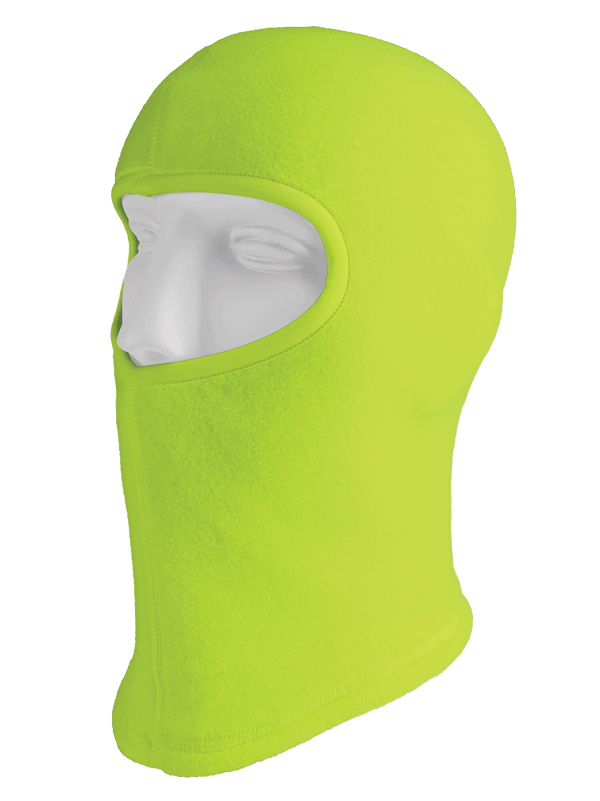 Seirus Balaclava - Hi Vis Yellow - 45 degree left